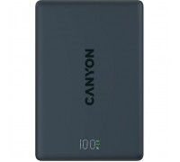 Батарея універсальна Canyon 10000mAh OnPower 511 PD20W Magnetic wireless MagSafe Black (CNS-CPB511B)