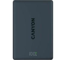 Батарея універсальна Canyon 10000mAh OnPower 511 PD20W Magnetic wireless MagSafe Black (CNS-CPB511B)