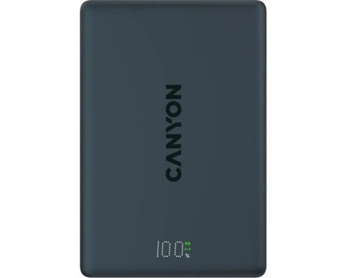 Батарея універсальна Canyon 10000mAh OnPower 511 PD20W Magnetic wireless MagSafe Black (CNS-CPB511B)