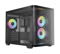 Корпус для ПК OCYPUS IOTA C50 BK CURVE ARGB DIGITAL (OTA-C50-BKD300CD-GL)