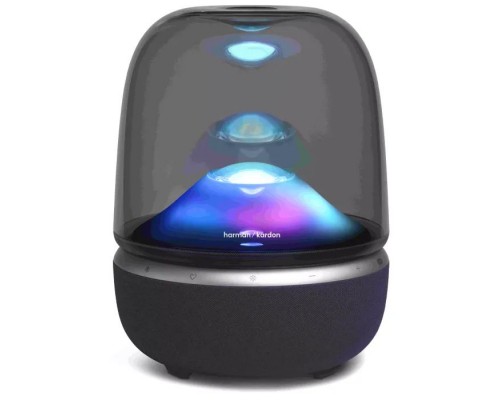 Акустична система Harman Kardon Aura Studio 5 White/Silver (HKAURAS5WFBSEP)