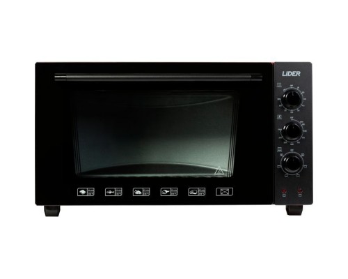 Електропіч LIDER 4223 LUX Black-Red