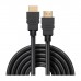 Кабель мультимедійний HDMI M to HDMI M 2.0m V1.4 black Defender (87336)