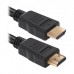 Кабель мультимедійний HDMI M to HDMI M 2.0m V1.4 black Defender (87336)