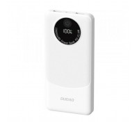 Батарея універсальна Dudao 10000mAh K12 22.5W, PD, QC, 2*USB-A, USB-C(In/Out), White (6976625333875)