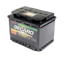 Акумулятор автомобільний DECARO 60Ah-12v START L,EN480 (6СТ-60 АЗ (1) S)