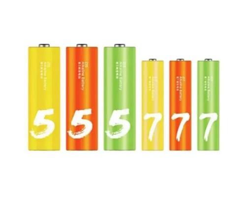 Батарейка CUKTECH AA+AAA rainbow alkaline battery (12*AA+12*AAA) (CUKAAB10CNCM)