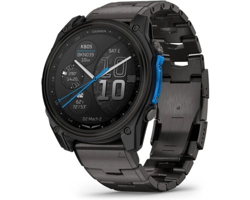 Смарт-годинник Garmin D2 Mach 2, 51mm, Saph, CrbnGry Ti/Blk w/TiBd,GPS (010-02905-31)