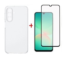 Чохол до мобільного телефона Dengos TPU + glass Samsung Galaxy A26 Transparent (DG-KM-188)