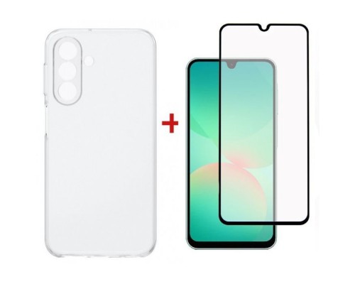 Чохол до мобільного телефона Dengos TPU + glass Samsung Galaxy A26 Transparent (DG-KM-188)