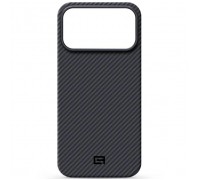 Чохол до мобільного телефона Armorstandart BlackIcon Aramid Twill MagCase Apple iPhone 17 Pro Max Black (ARM90150)