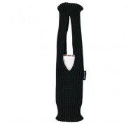 Чохол до мобільного телефона BeCover Knit Pocket universal Black (715158)
