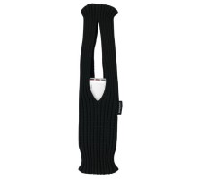 Чохол до мобільного телефона BeCover Knit Pocket universal Black (715158)