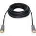 Кабель мультимедійний HDMI M to HDMI M 30m 4K AOC hybrid-fiber black Digitus (AK-330125-300-S)