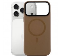 Чохол до мобільного телефона BeCover FIBRA ArcLine MagSafe Apple iPhone 17 Pro Brown (715383)