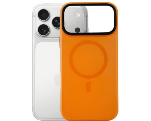 Чохол до мобільного телефона BeCover FIBRA ArcLine MagSafe Apple iPhone 17 Pro Orange (715385)