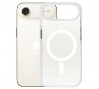 Чохол до мобільного телефона BeCover FIBRA Shock-Proof MagSafe Apple iPhone 17 Air White (715459)