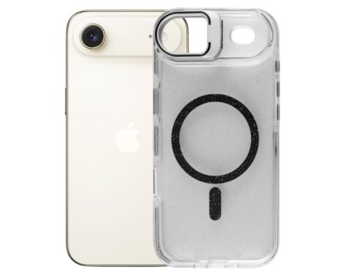 Чохол до мобільного телефона BeCover FIBRA Star Shine MagSafe Apple iPhone 17 Air Black (715418)