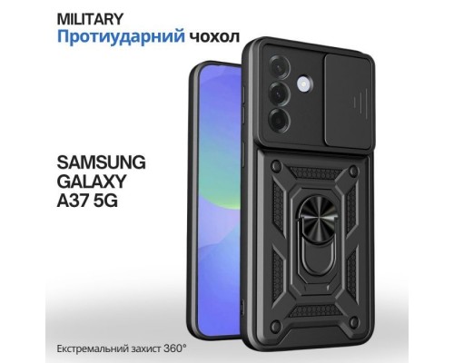Чохол до мобільного телефона BeCover Military Samsung Galaxy A37 5G SM-A376 Black (715510)