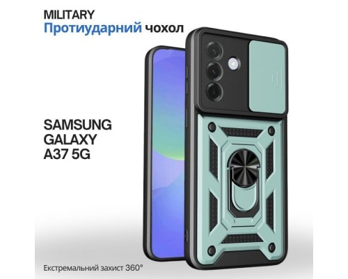 Чохол до мобільного телефона BeCover Military Samsung Galaxy A37 5G SM-A376 Dark Green (715512)