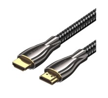 Кабель мультимедійний HDMI M to HDMI M 12.0m V2.0 4K60Hz braided zinc alloy black Vention (ALMBM)