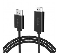 Кабель мультимедійний DisplayPort M to HDMI M 2.0m 4K60Hz Choetech (XDH01-BK)