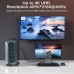 Кабель мультимедійний DisplayPort M to HDMI M 2.0m 4K60Hz Choetech (XDH01-BK)