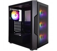 Корпус для ПК 1stPlayer T7-P-BK-4F1-PS-750FK-EU