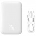 Батарея універсальна Baseus Airpow 6000mAh 20W Mag White (P10022807213-00)
