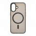 Чохол до мобільного телефона Armorstandart Mystiq MagCase Apple iPhone 16 Black (ARM91572)