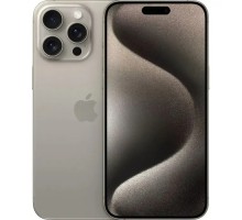 Мобільний телефон Apple iPhone 15 Pro Max 256Gb eSim (Grade A) Natural Titanium USED (iP15PM2eNaT_A)