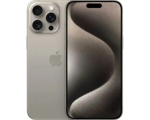 Мобільний телефон Apple iPhone 15 Pro Max 256Gb eSim (Grade A) Natural Titanium USED (iP15PM2eNaT_A)