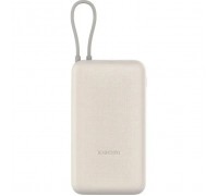 Батарея універсальна Xiaomi 20000mAh 33W Integrated Cable Oak Bark (BHR8851GL)