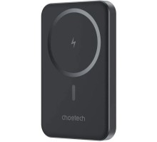 Батарея універсальна Choetech Magnetic Wireless 5000mAh, 20W, PD, Qi-15W, Black (B709-CCBK)