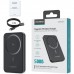 Батарея універсальна Choetech Magnetic Wireless 5000mAh, 20W, PD, Qi-15W, Black (B709-CCBK)