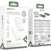 Батарея універсальна Acefast Magnetic Wireless 10000mAh, 20W, PD, QC/3.0, QI 15W, M26, White (6974316285212)