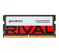 Модуль пам'яті для ноутбука SoDIMM DDR5 32GB 5600 MHz Rival Goodram (GGEES5-56L40/32G)