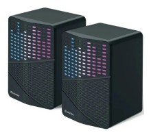 Акустична система ColorWay SoundWave 2.0 RGB USB Black (CW-SPU06BK)