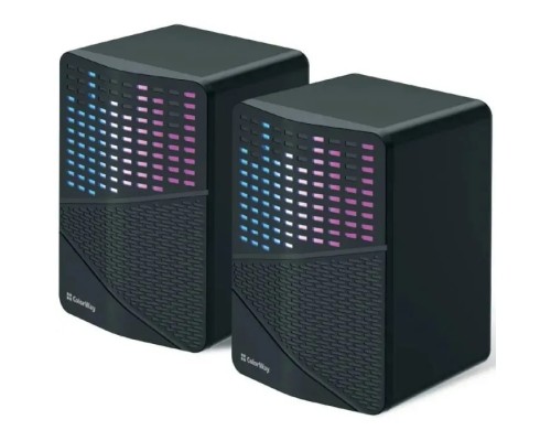 Акустична система ColorWay SoundWave 2.0 RGB USB Black (CW-SPU06BK)