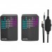 Акустична система ColorWay SoundWave 2.0 RGB USB Black (CW-SPU06BK)