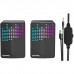 Акустична система ColorWay SoundWave 2.0 RGB USB Black (CW-SPU06BK)