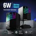Акустична система ColorWay SoundWave 2.0 RGB USB Black (CW-SPU06BK)