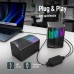 Акустична система ColorWay SoundWave 2.0 RGB USB Black (CW-SPU06BK)