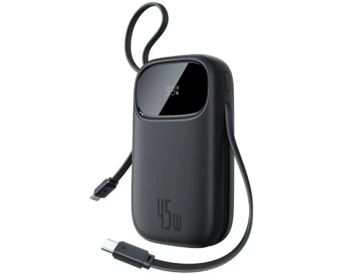 Батарея універсальна Baseus EnerFill FC31 20000mAh 45W, Digital Display, Cosmic Black (P10082105123-00)