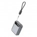 Батарея універсальна Choetech 10000mA, 22.5W, PD, QC, grey (B860-CCGY)
