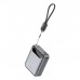 Батарея універсальна Choetech 10000mA, 22.5W, PD, QC, grey (B860-CCGY)