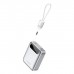 Батарея універсальна Choetech 10000mA, 22.5W, PD, QC, silver (B860-CCSL)
