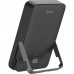 Батарея універсальна Atria 10000mAh, PD/20W, 15W Wireless MagSafe, Black (WPD-W57B)