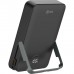 Батарея універсальна Atria 10000mAh, PD/20W, 15W Wireless MagSafe, Black (WPD-W57B)