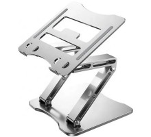 Підставка до ноутбука RTAKO RS-CP75D 3-Level Rotation Laptop Stand Silver (6930539537293)